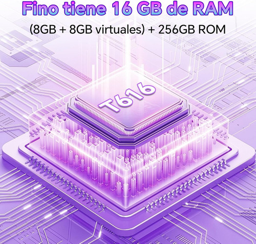 Oscal Modern 8 16gb Ram 256gb Rom (tf 1tb) T616 Octa-core, 6