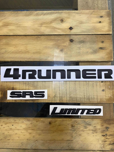 Letra Logo Emblema 4runner Limited Sr5
