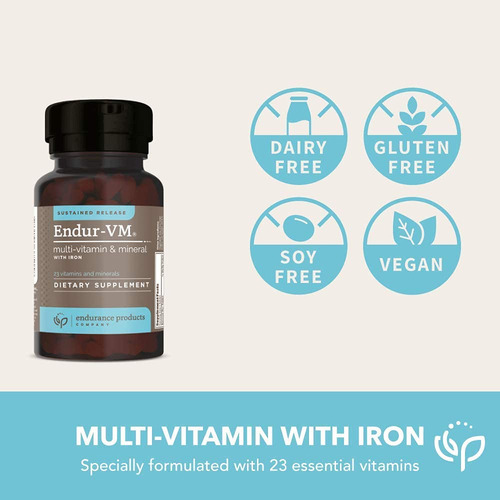 Endurance Endur-vm Multivitaminas Con Hierro 150 Tabletas
