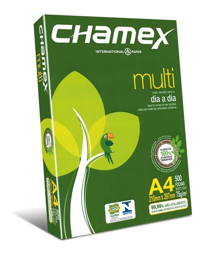 Papel Fotocopia Chamex 75grs A4 500hojas - Mosca
