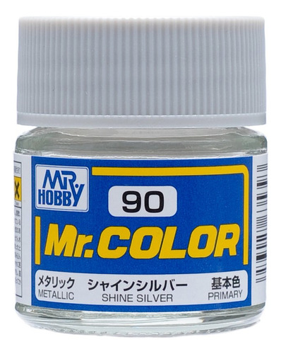 Mr Aficion Color 90 shine Silver Metallic 10 ml