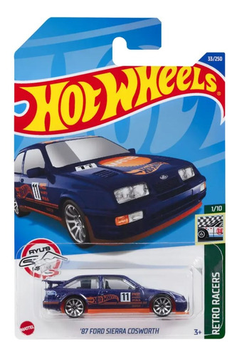 Hot Wheels Auto Basico 1.64 Ford Sierra Cosworth Collector