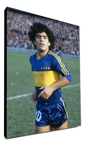 Cuadros Maradona Boca Juniors Varios Modelos 40x30 Cm