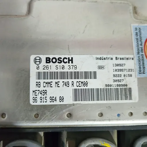 Ecu - Computadora Citroen C3 749r (Usado)