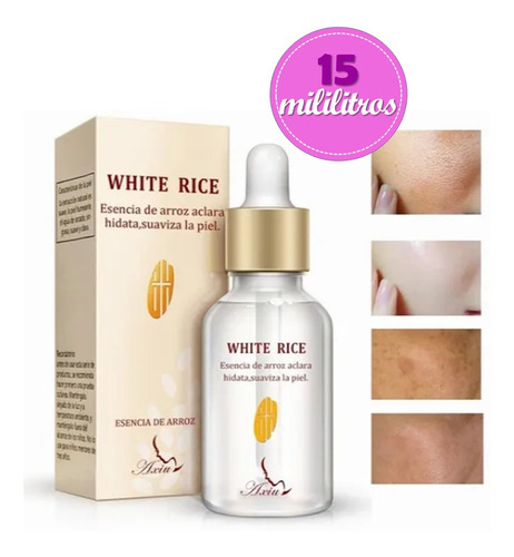 Serum De Arroz  Blanco Rorec Acido Hialuronico Poros Anti A 