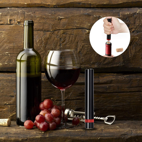 Conjunto De Abridor De Vinhos Travel Portable Pocket Air Pre