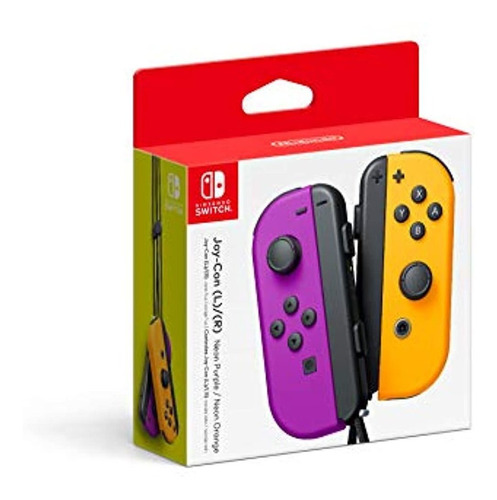 Nintendo Neon Purple / Neon Orange Joy-con L-r - Switch