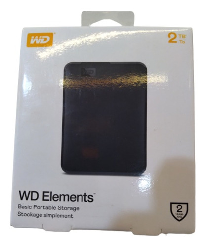 Wd Elements 2tb Disco Externo Portable - Usb 3.0