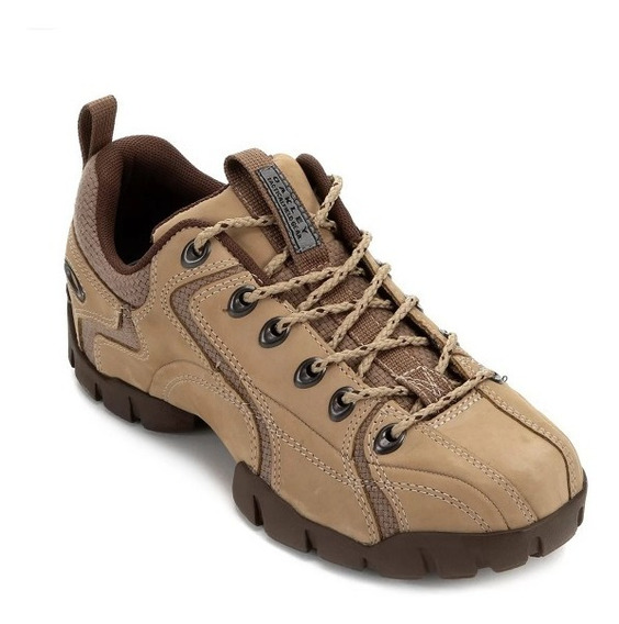 bota marrom cano curto masculina