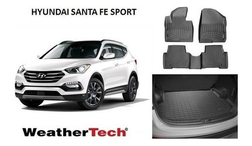 Alfombras Weathertech Hyundai Santa Fe 2021+