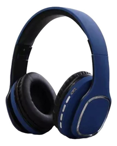 Audífono Bluetooth Color Azul Bt012 Élegans