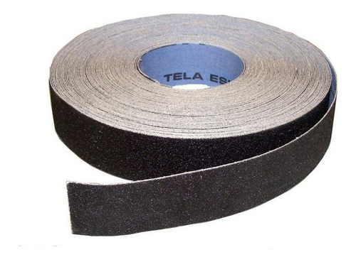 Rollo Lija Tela Esmeril 35 Mm X 25 Mts Grano 100 Doble A