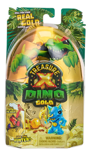 Treasure X Dino Gold - Dino Hunters - Desempaqueta Con La E.