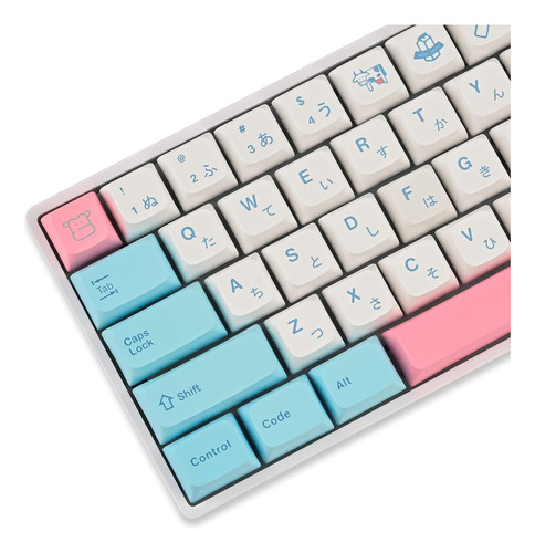 Whysp Pbt Xda - Juego De Teclas Japonesas De 136 Teclas Dye-