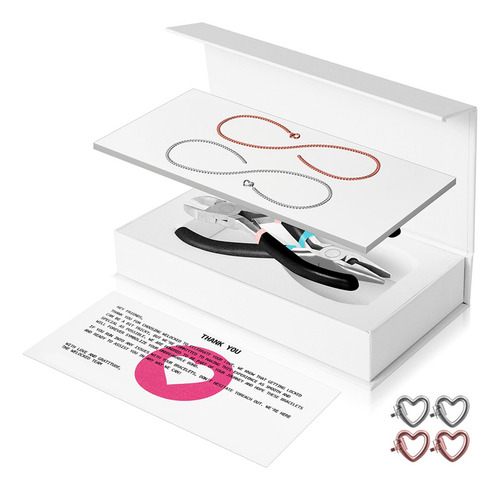 Kit De Pulsera Permanente, Regalos, Moda 1 Plata 1