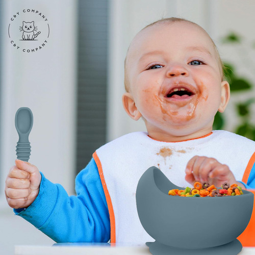 Baby Led Weaning Supplies Juego De Alimentación Azul Mmg
