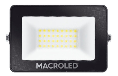 Reflector Led 50w Cálido Apto Exterior Eco 220v Macroled