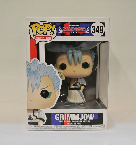 Imagen 2 de 2 de Funko Pop Bleach Grimmjow #349 Original