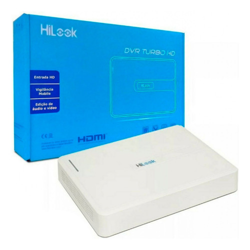 Dvr 8ch Hilook Analogo 2mp H265 Hdd 4tb Fhd Dvr-108g-k1