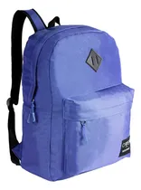Comprar Mochila Escolar Urbana Colores Bolsillo Tiras Acolchadas Local Happy Buy Color Azul Diseño De La Tela Lisa