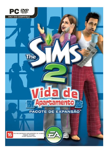 Jogo Expansão The Sims 2 Vida De Apartamento Original Pc