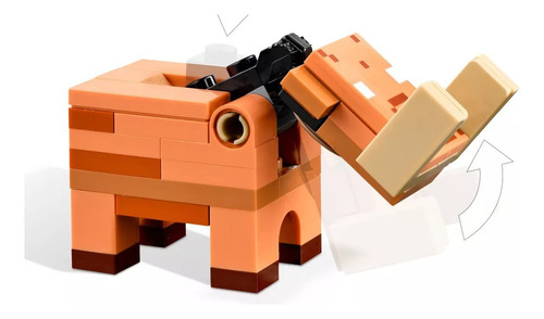 Lego Minecraft A Emboscada No Portal Do Nether 21255