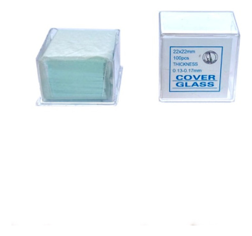 6 Cajas Portaobjetos Y 3 Cajas Cubreobjetos 22x22