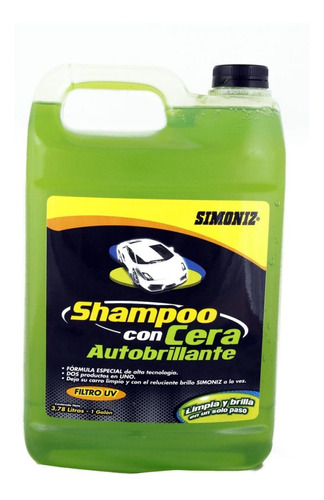 Shampoo Auto Billante 1 Galón Simoniz