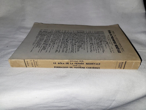 Imagen 2 de 8 de Etudes Role Pensee Medievale System Cartesien Etienne Gilson