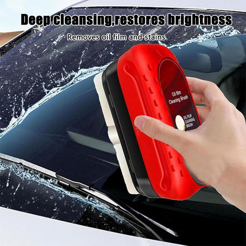 Escova De Limpeza De Película De Óleo Automotivo 2 Peças,