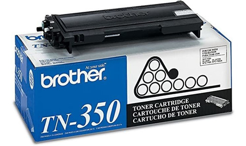 Brother Tn350  cartucho De Tóner, Color Negro