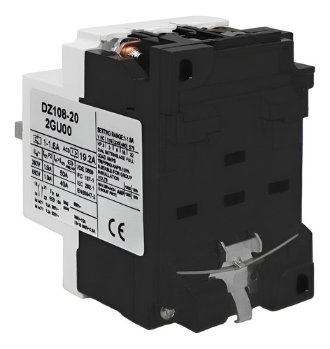 Disjuntor Motor Dz108-20-2gu00 Ajuste 1,0~1,6a 1na + 1nf