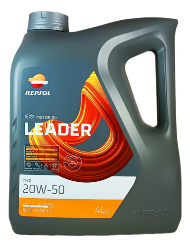 Aceite 20w-50 Repsol X1 Galon. Gratis Ticket Cambio Aceite.