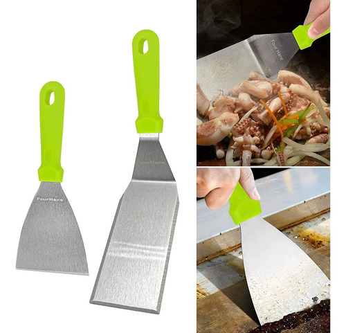 Green 7 Piezas Accesorios De Parrilla Para Chef De Parr...