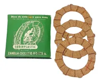 Comprar Disco Embrague Zanella 125 3m Cecatto 2t Suberplastic Juego