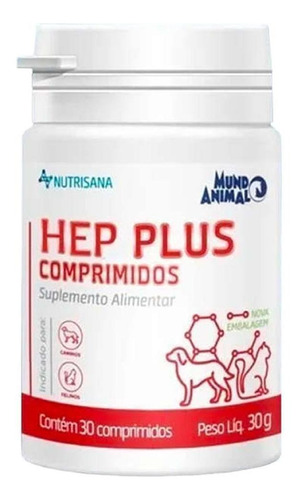 Nutrisana Hep Plus 30 Capsulas - Mundo Animal