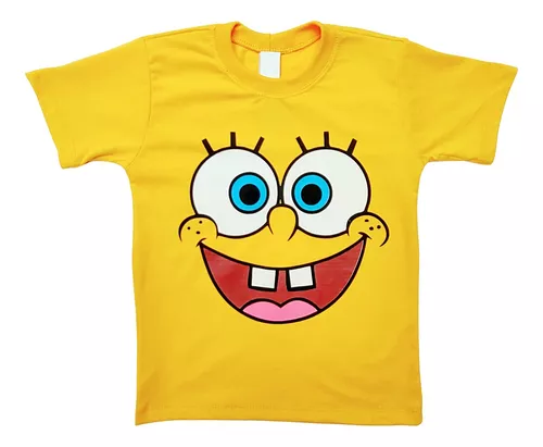 Camiseta Infantil ou Adulto - Bob Esponja - 2 a 14 Anos