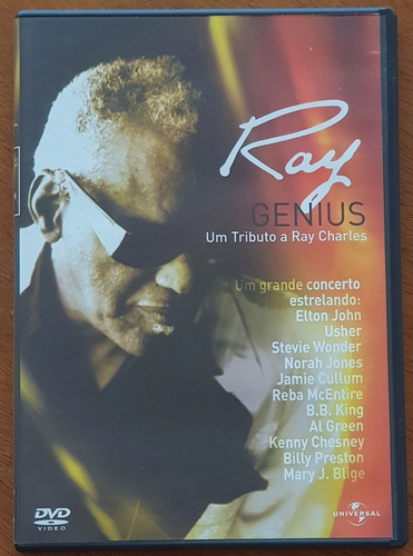 Dvd Ray Genius - Um Tributo A Ray Charles (Usado)