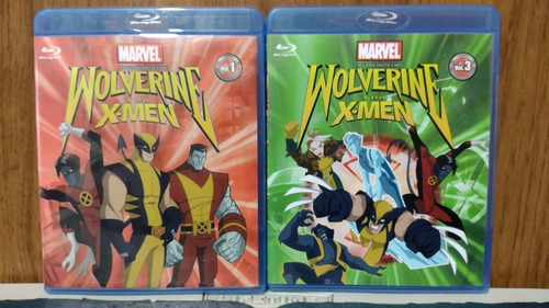 Wolverine Y Los X-men Vol. 1 Y 3 Blu Ray