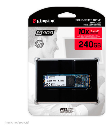 Disco Duro Solido Nv2 Nvme Pcie 4.0 M.2 2280, 250 Gb Kingsto