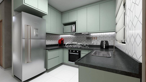 Imagem 4 de 12 de Sobrado Com 2 Dormitórios C/02 Suítes À Venda 100 M² Por R$ 370.000 - Vila Guarani - Santo André/sp - So0112