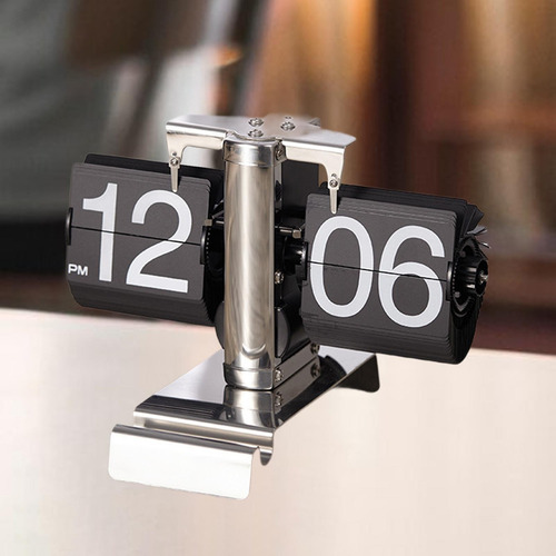 Compatível Reloj Abatible Automático De Tipo Retro, Reloj