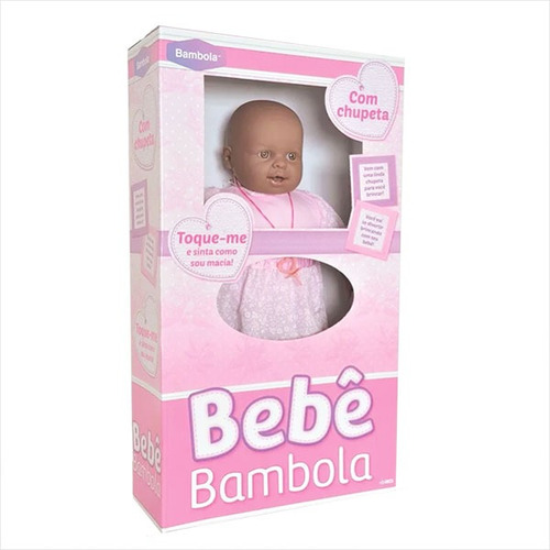 Bebote Bambola 55 Cm Morena - Juguetes Niña Bebé Muñeca
