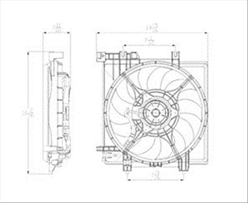 Puesto Montaje Ventilador Radiador Subaru Forester Numero