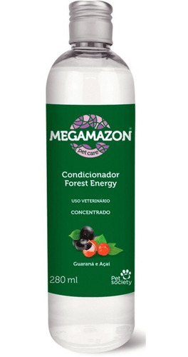 Imagem 1 de 6 de Condicionador Megamazon Forest Energy Guaraná Cão Gato 280ml