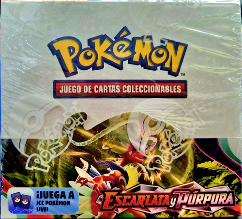 Pokemon Tcg Scarlet & Violet Booster Box Display Español