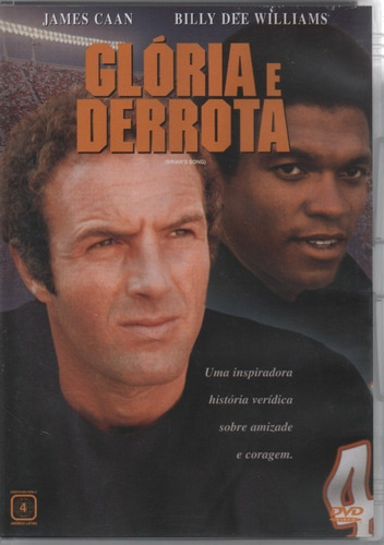 Dvd - Gloria E Derrota - James Caan Billy Dee Williams- Lacr