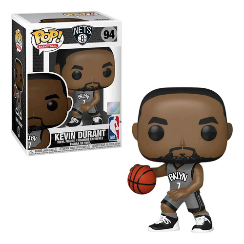 Funko Pop - Nba - Kevin Durant - Brooklyn Nets 