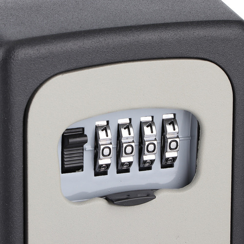 Caja Fuerte De Pared Con Llave De 13 × 10 × 5, De Aluminio