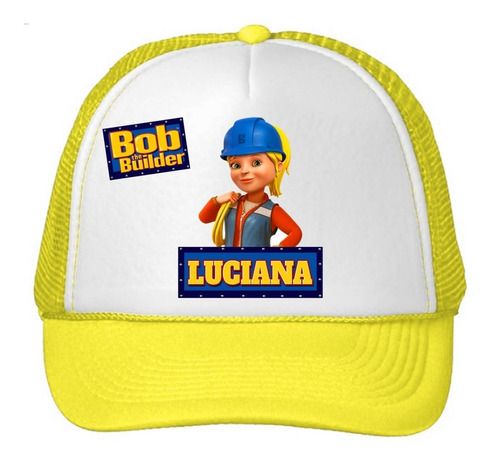 Gorras Cachuchas Bob El Constructor Personalizado 